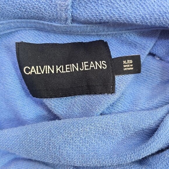 2 Calvin Klein Women Tie Dye Block Monogram Logo Cropped Hoodies Size XL & XXL - Picture 7 of 14